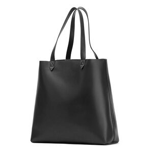 NWOT FRANCINE leather Black Tote Bag